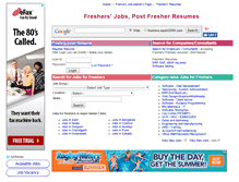 Tablet Screenshot of freshers.naukri2000.com